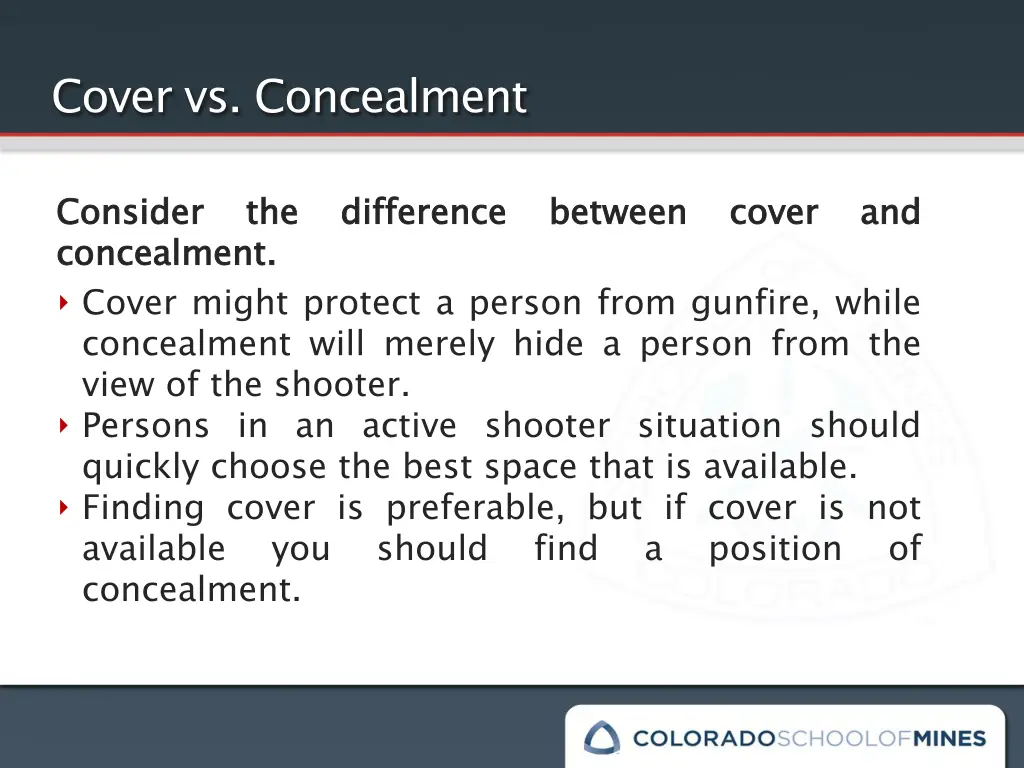 cover vs concealment