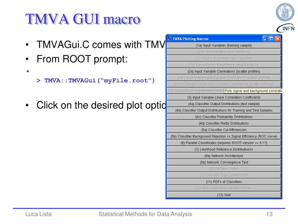 tmva gui macro