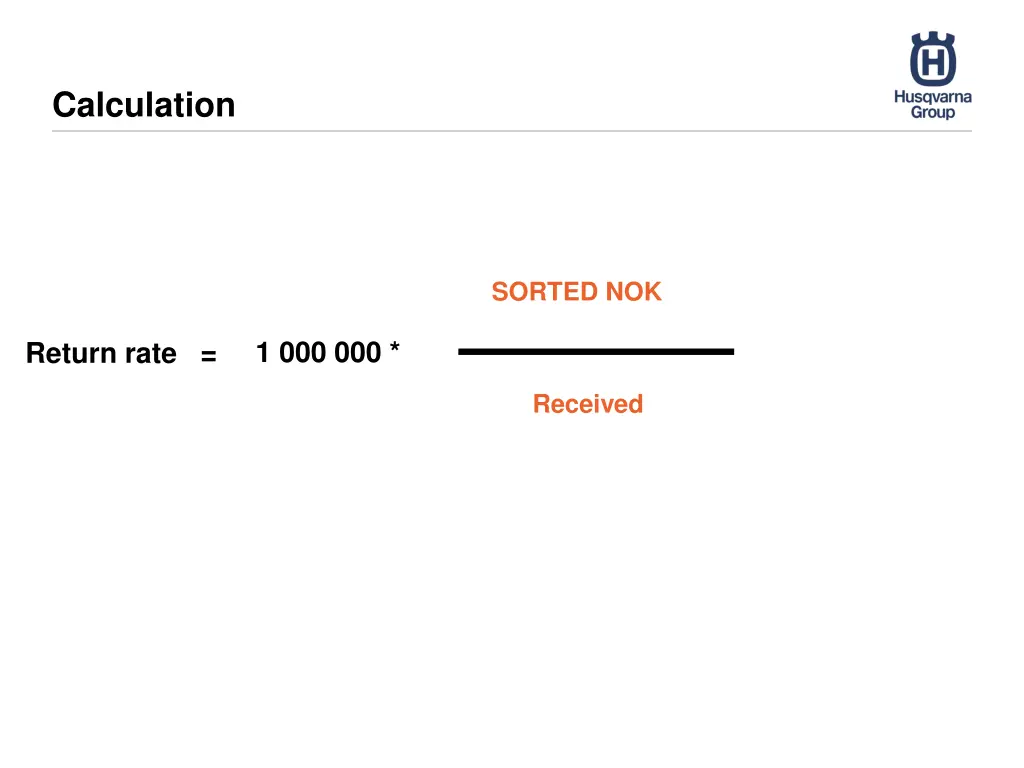 calculation