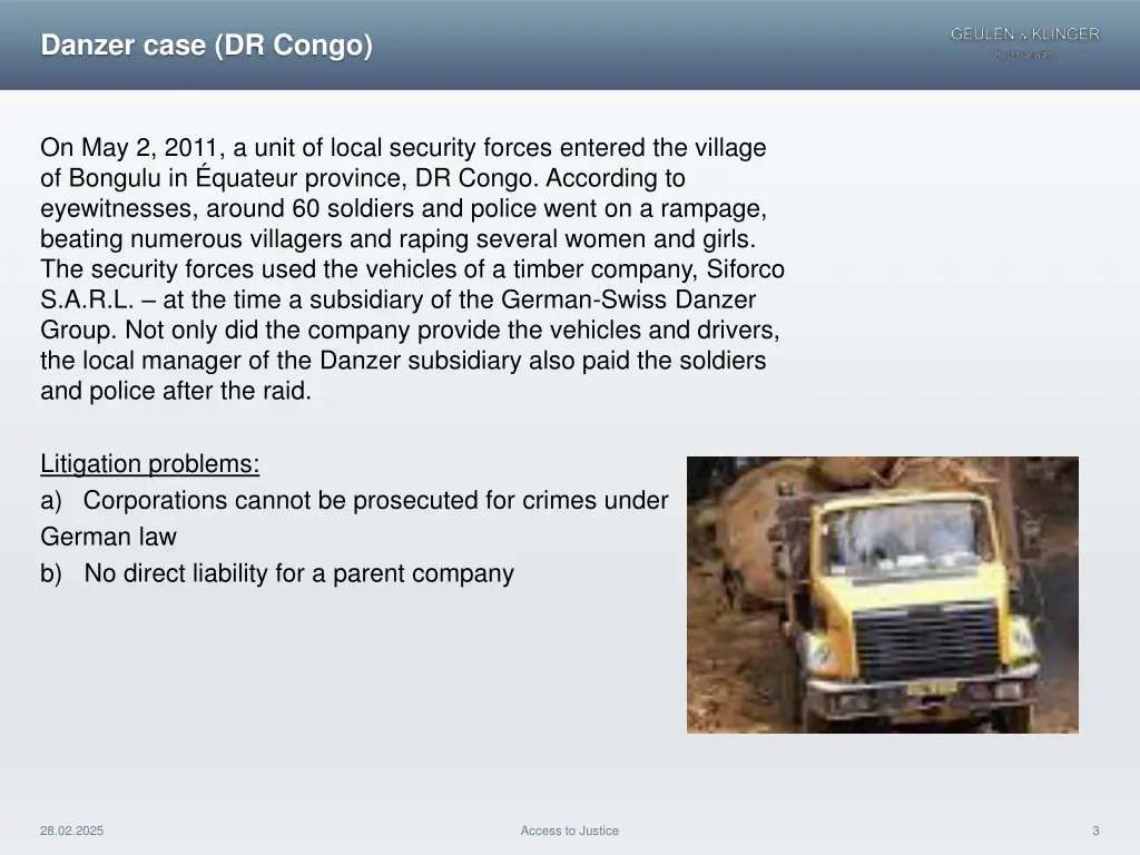 danzer case dr congo