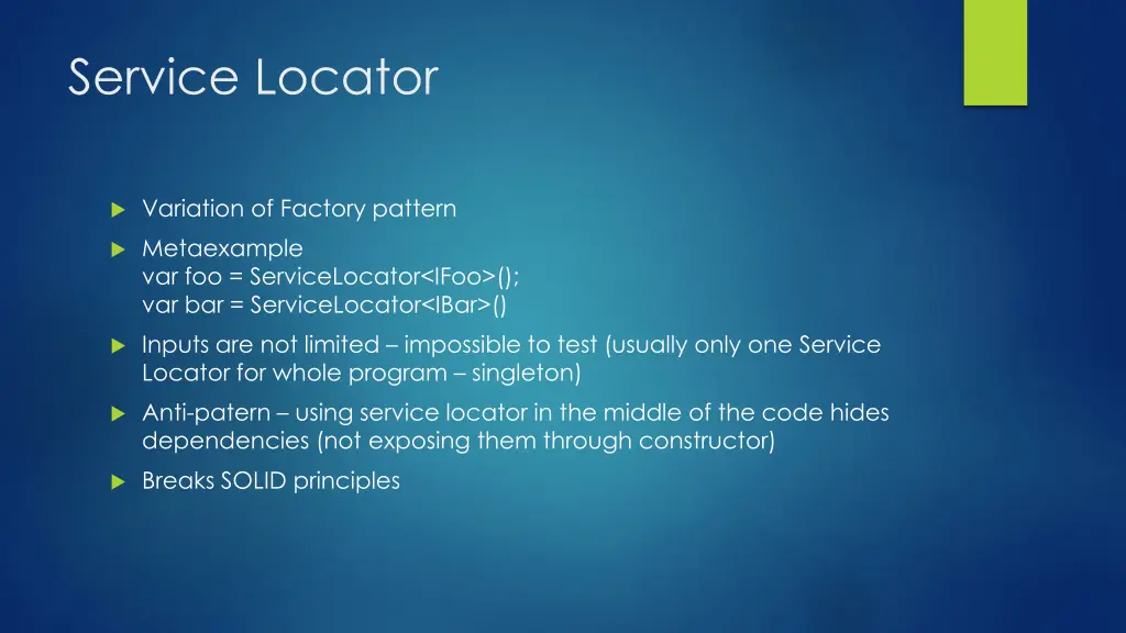 service locator