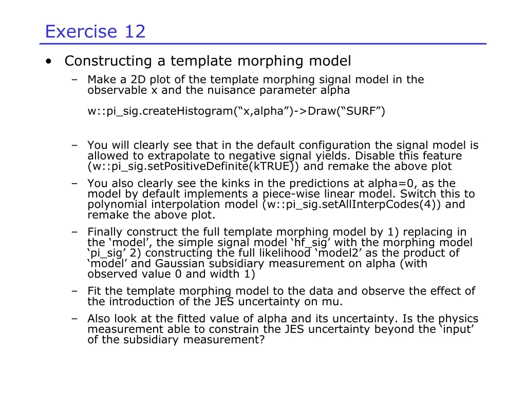 exercise 12 1