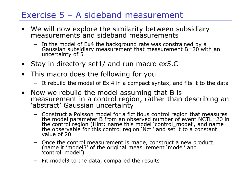 exercise 5 a sideband measurement