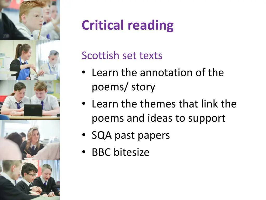 critical reading
