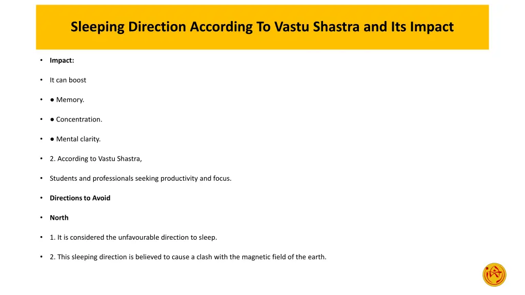 sleeping direction according to vastu shastra 2
