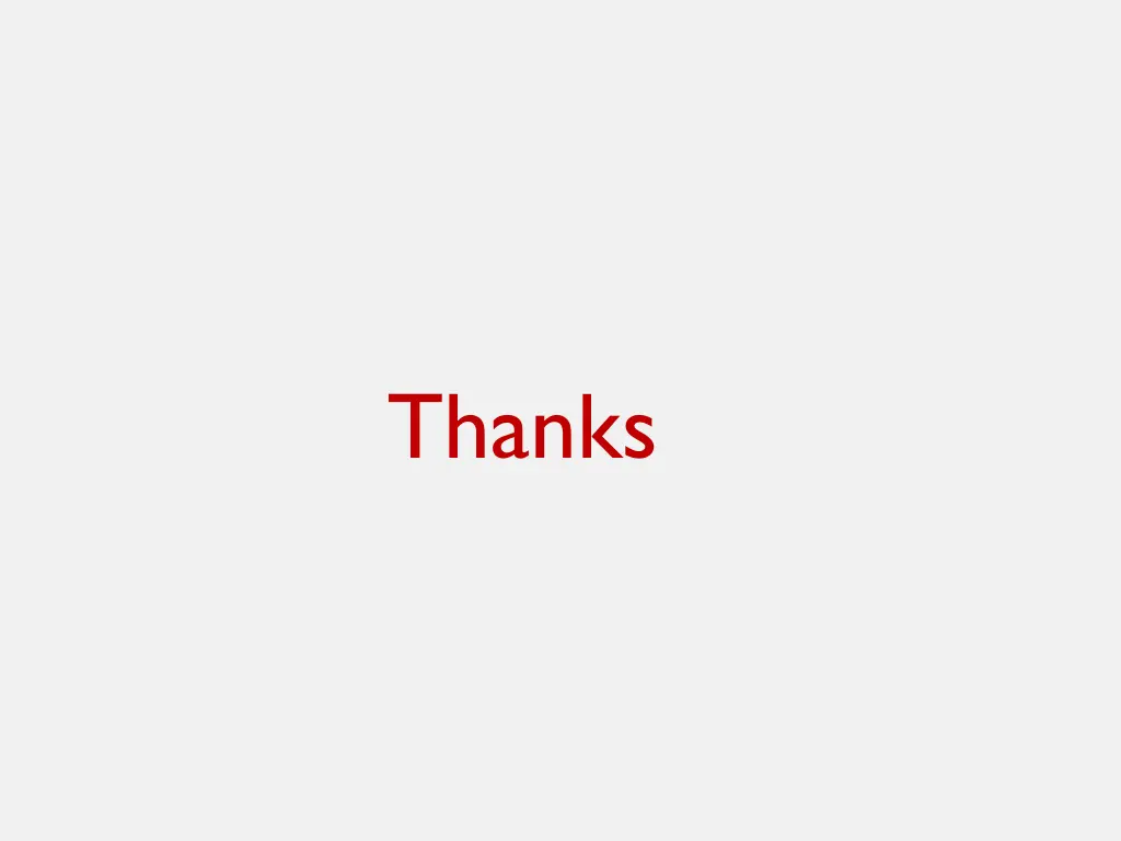 thanks