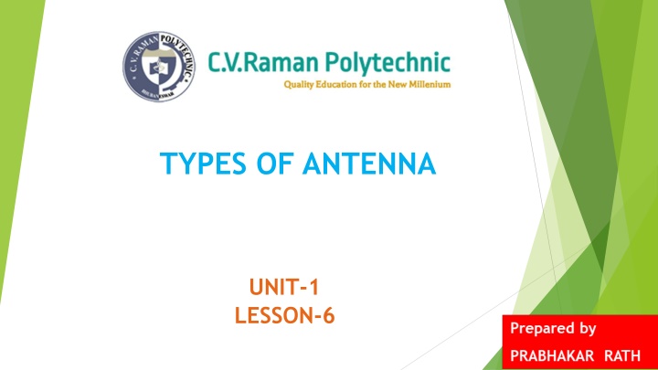 types of antenna