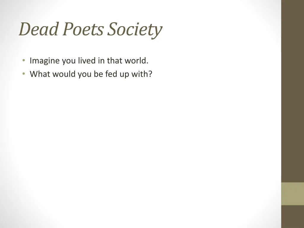 dead poets society 1