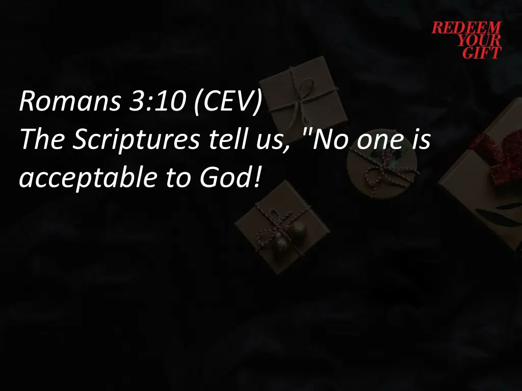 romans 3 10 cev the scriptures tell