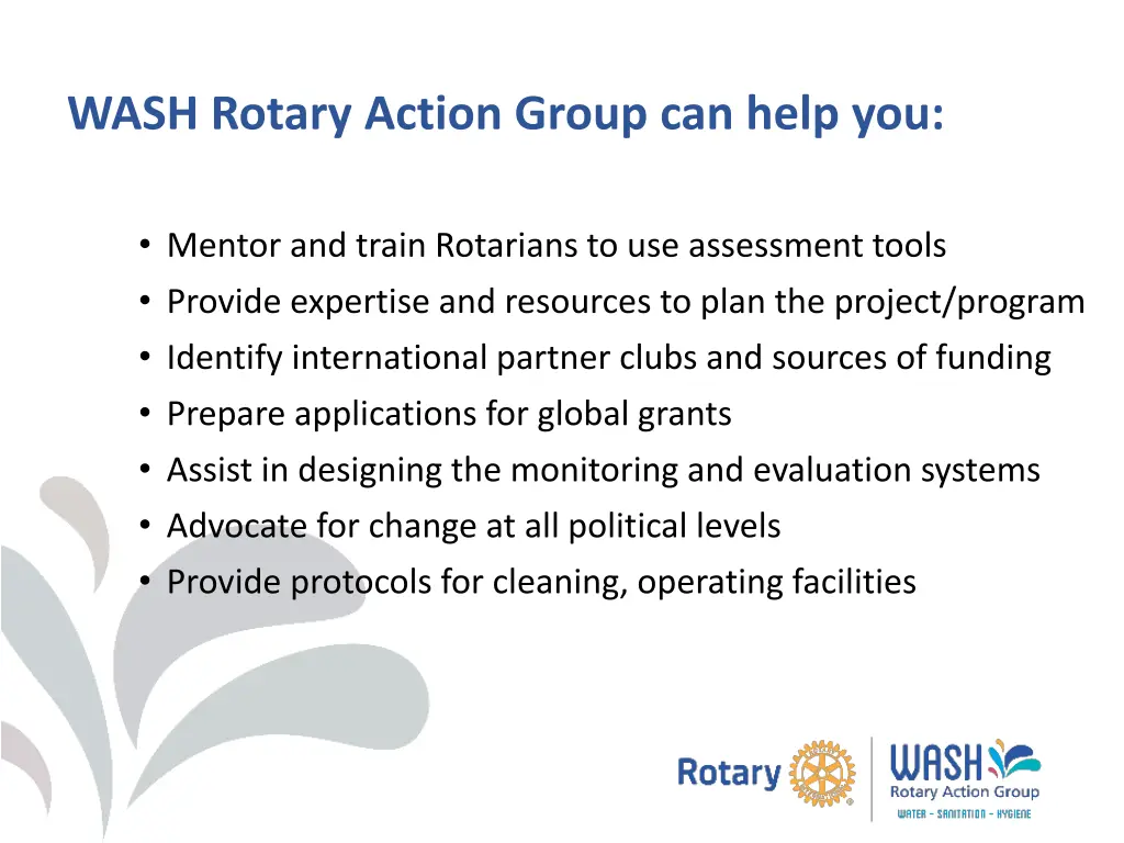 wash rotary action group can help you