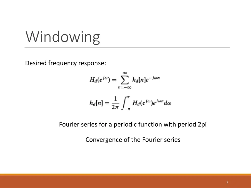windowing
