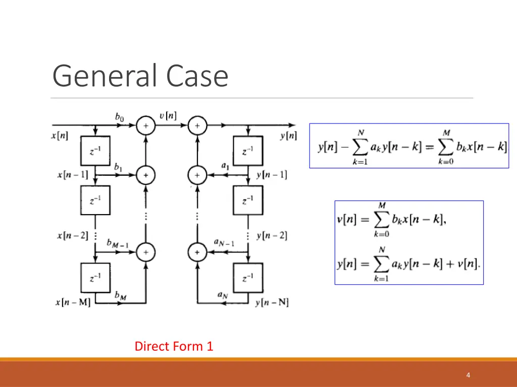 general case