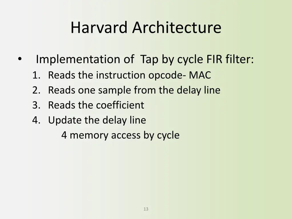harvard architecture 1