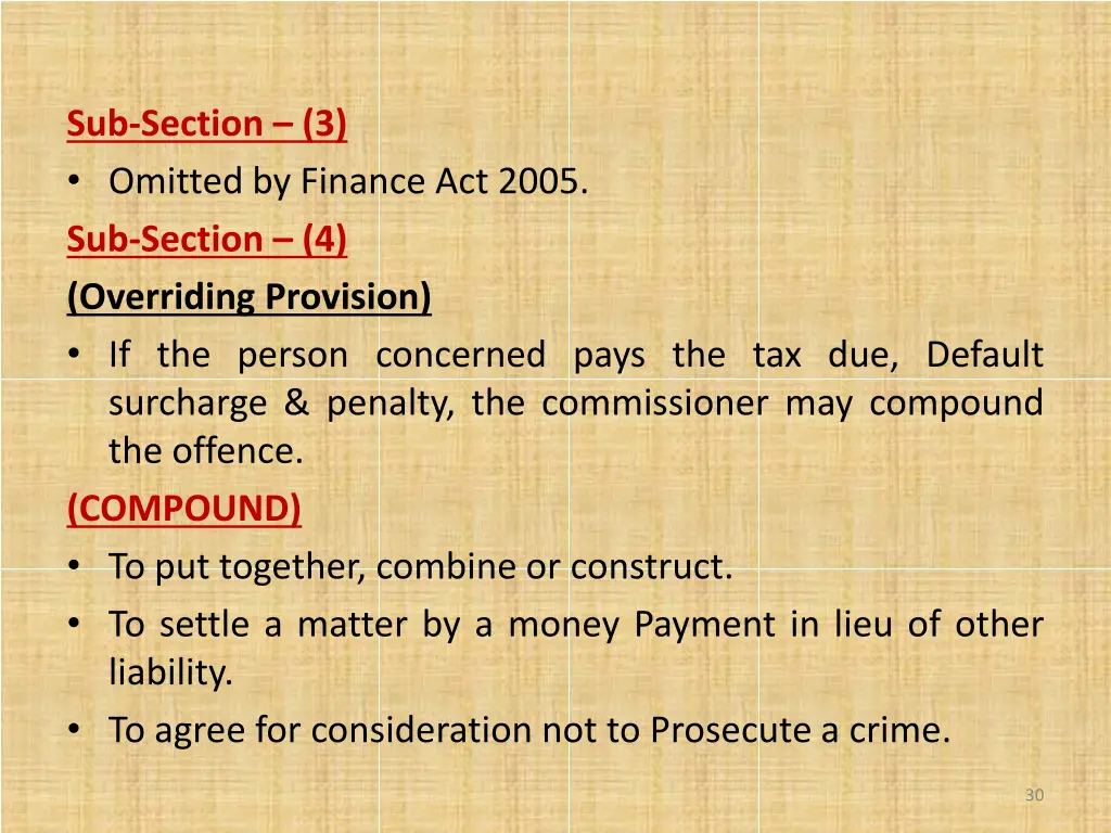 sub section 3 omitted by finance act 2005