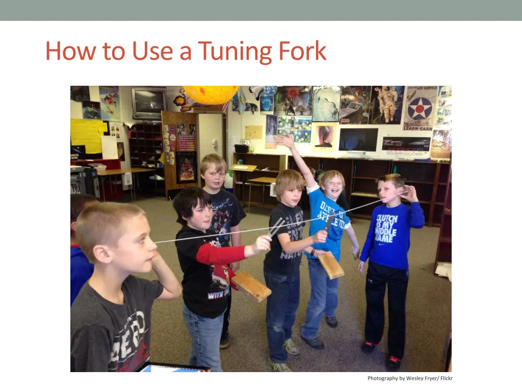 how to use a tuning fork