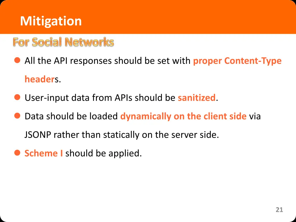 mitigation