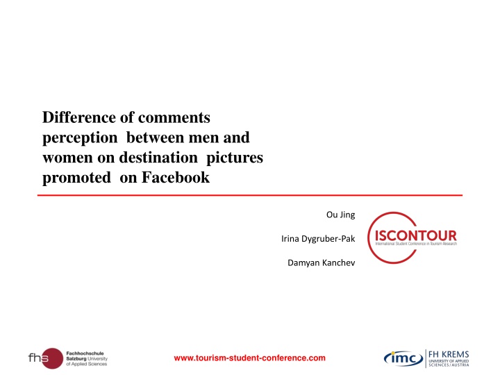 difference of comments perception between