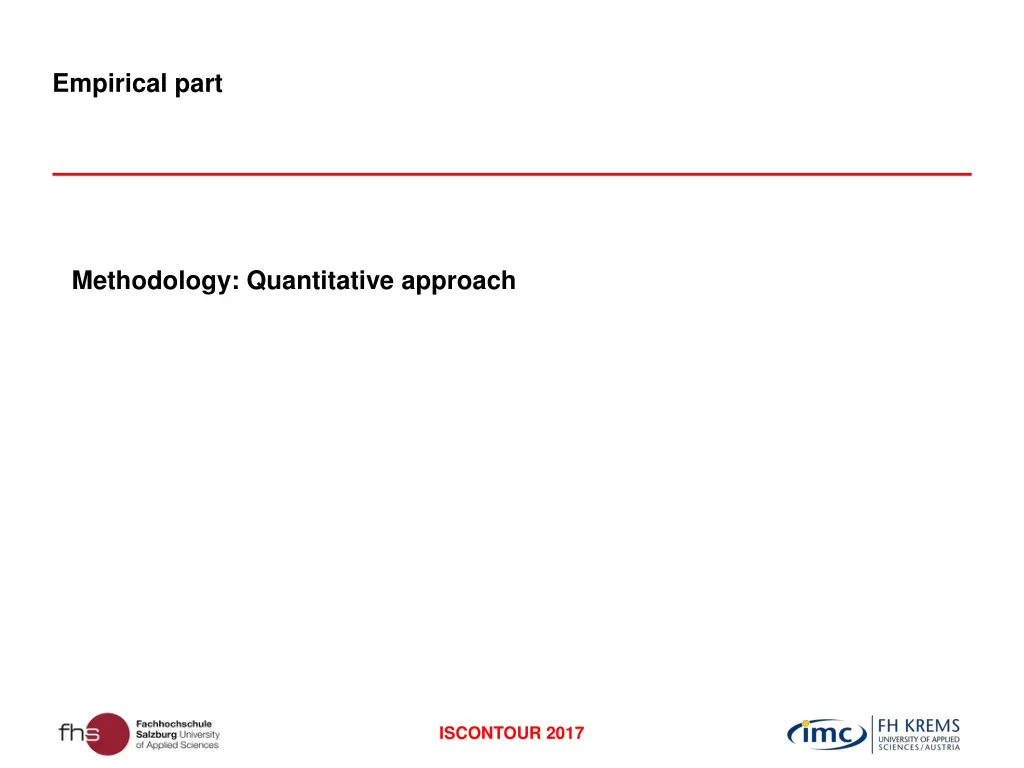 empirical part