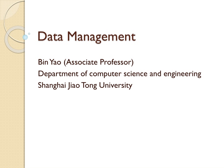 data management