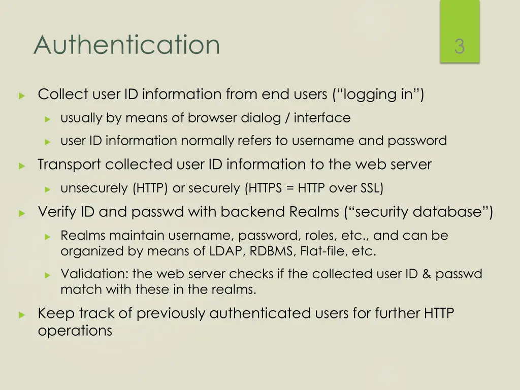 authentication