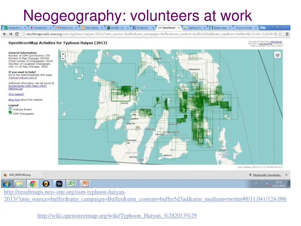 neogeography volunteers at work