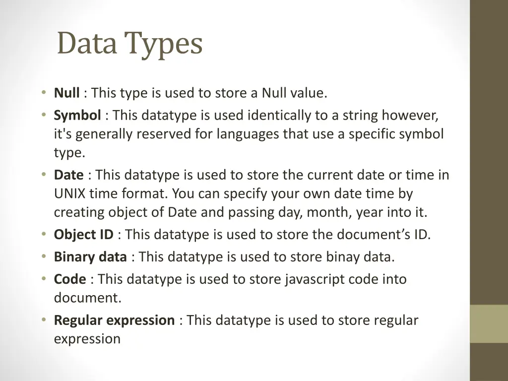 data types 1