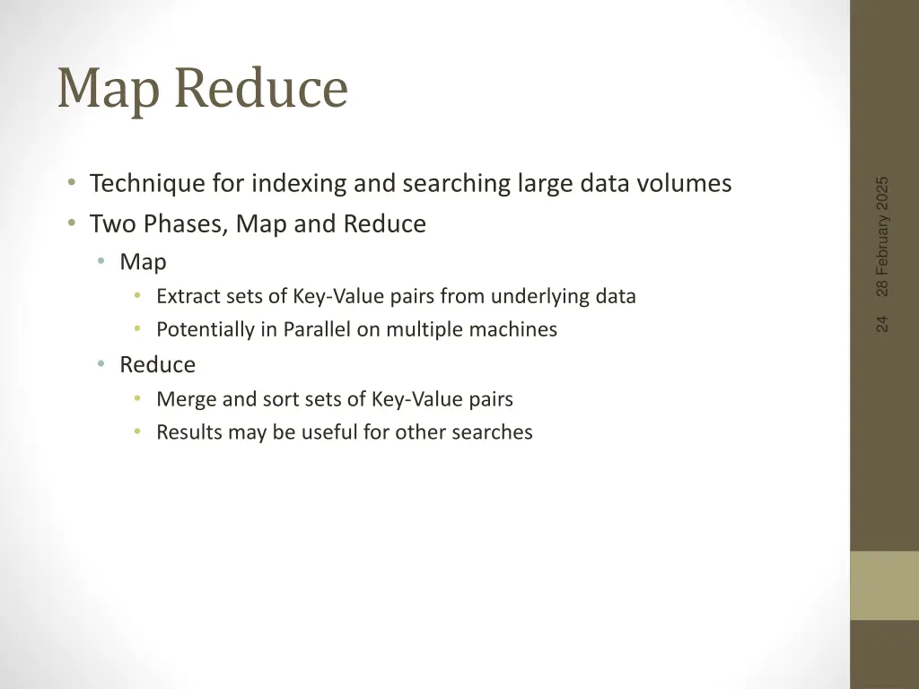 map reduce