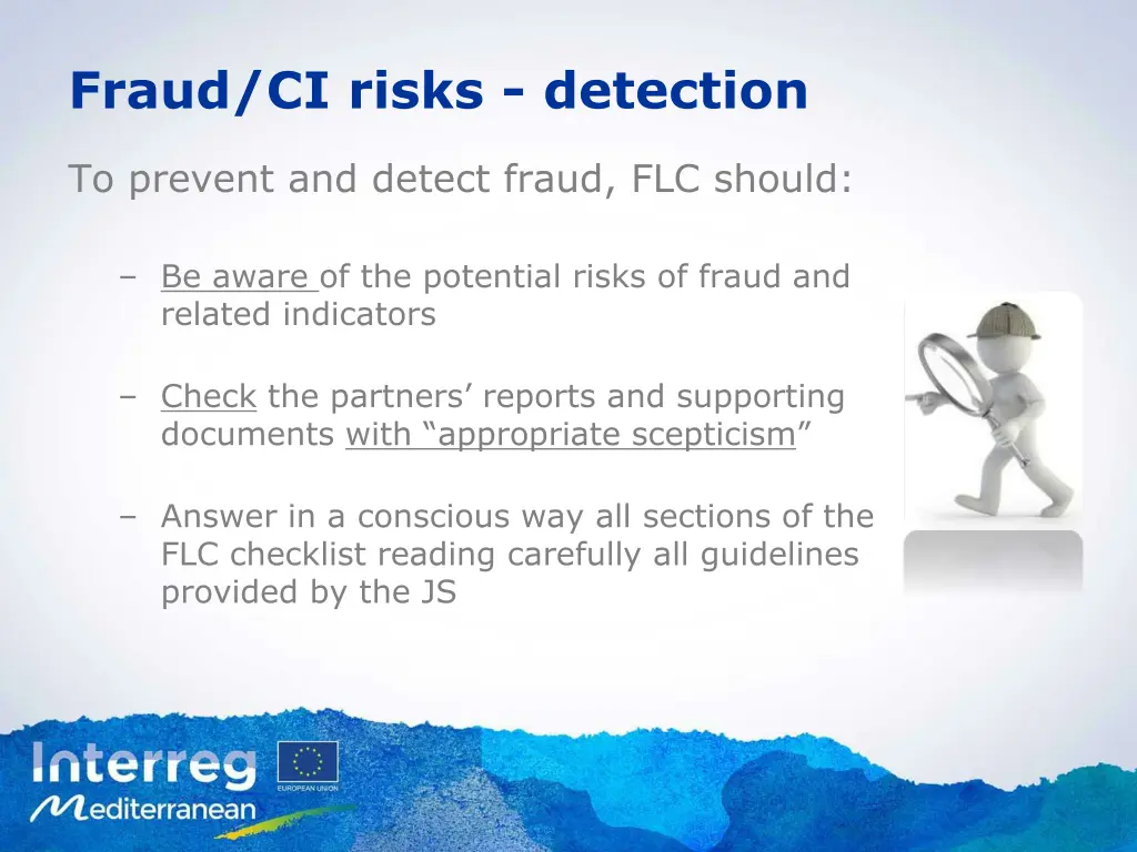 fraud ci risks detection