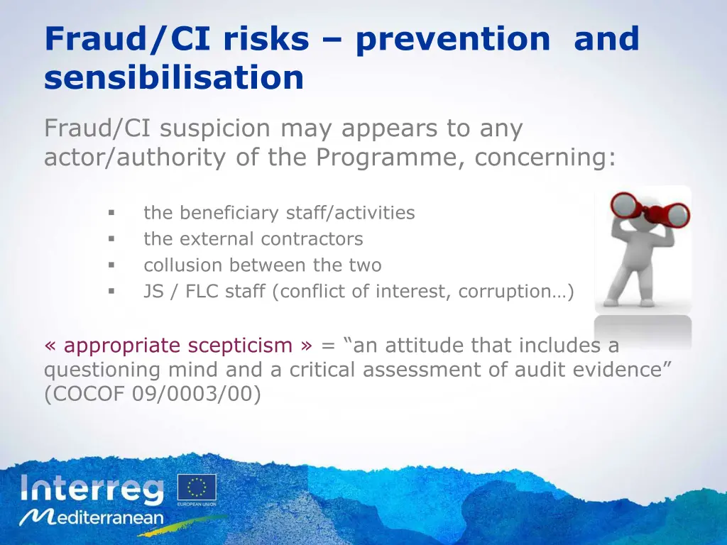fraud ci risks prevention and sensibilisation
