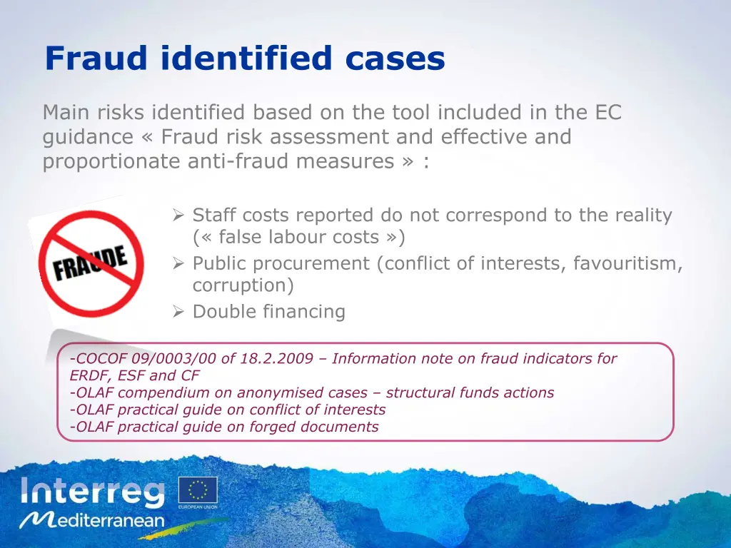 fraud identified cases