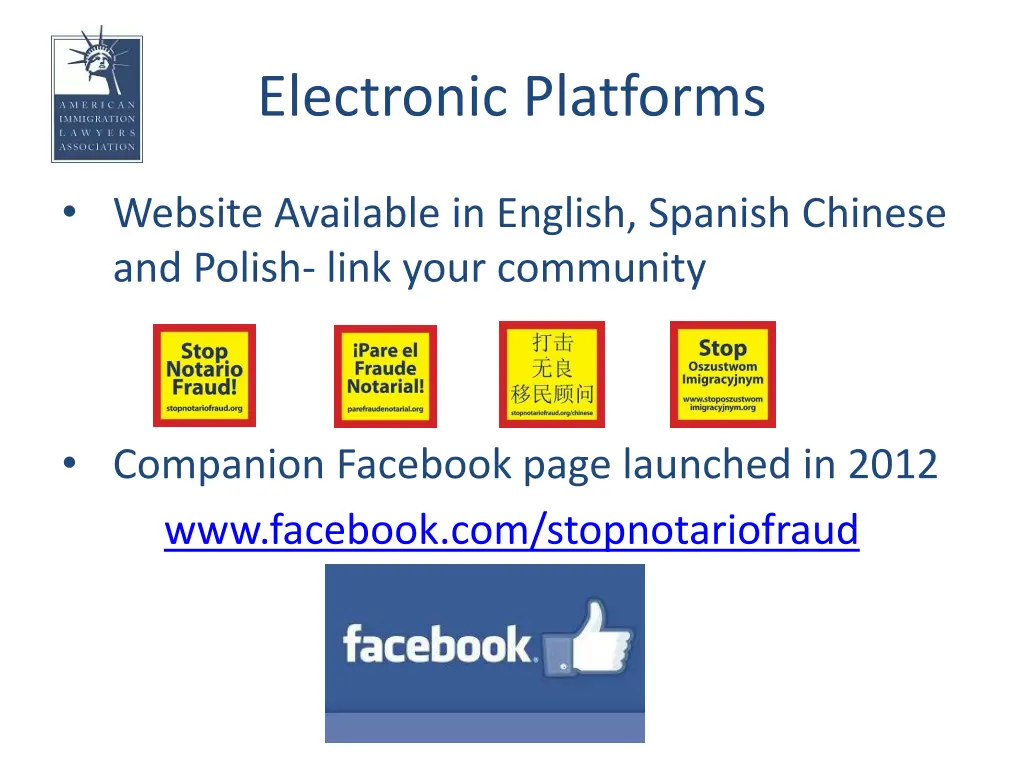 electronic platforms