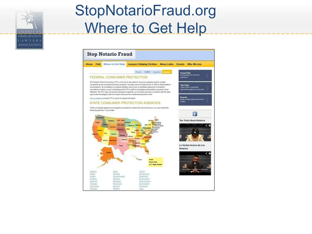 stopnotariofraud org where to get help