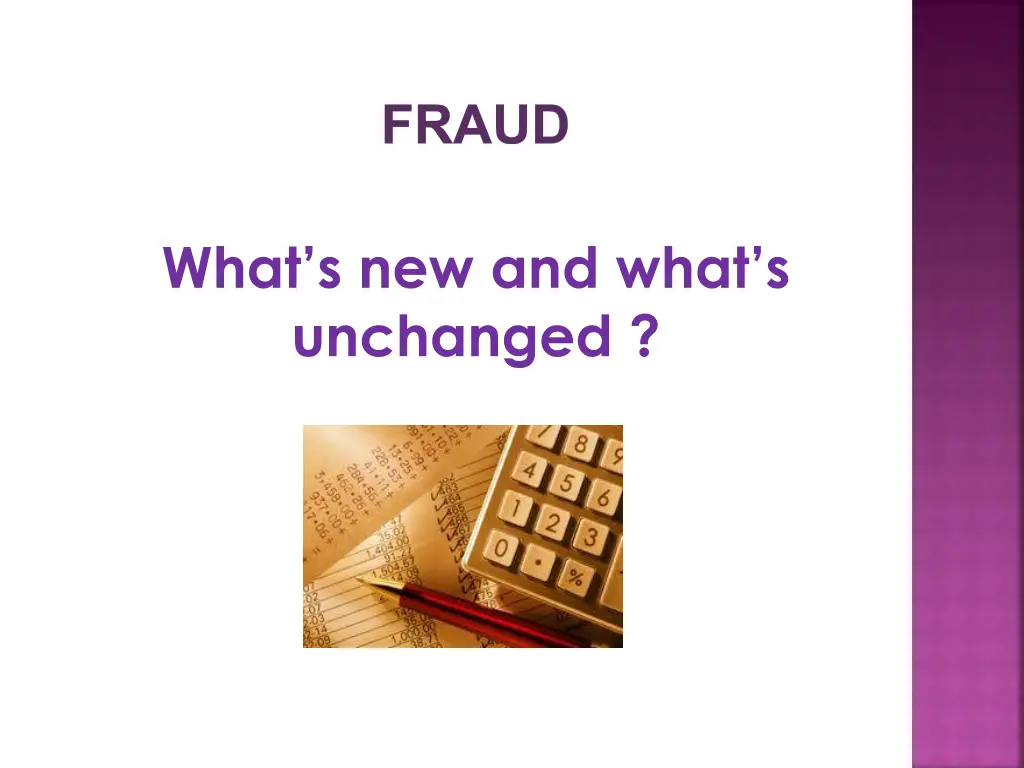 fraud