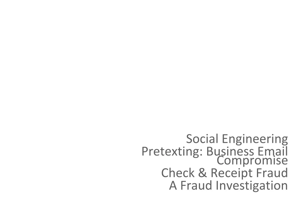 external fraud