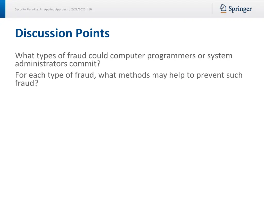 security planning an applied approach 2 28 2025 16