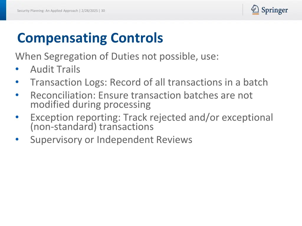 security planning an applied approach 2 28 2025 30