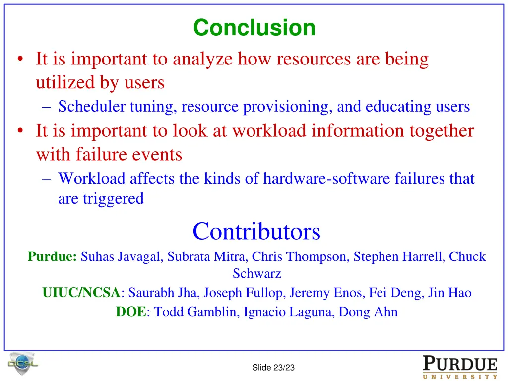 conclusion