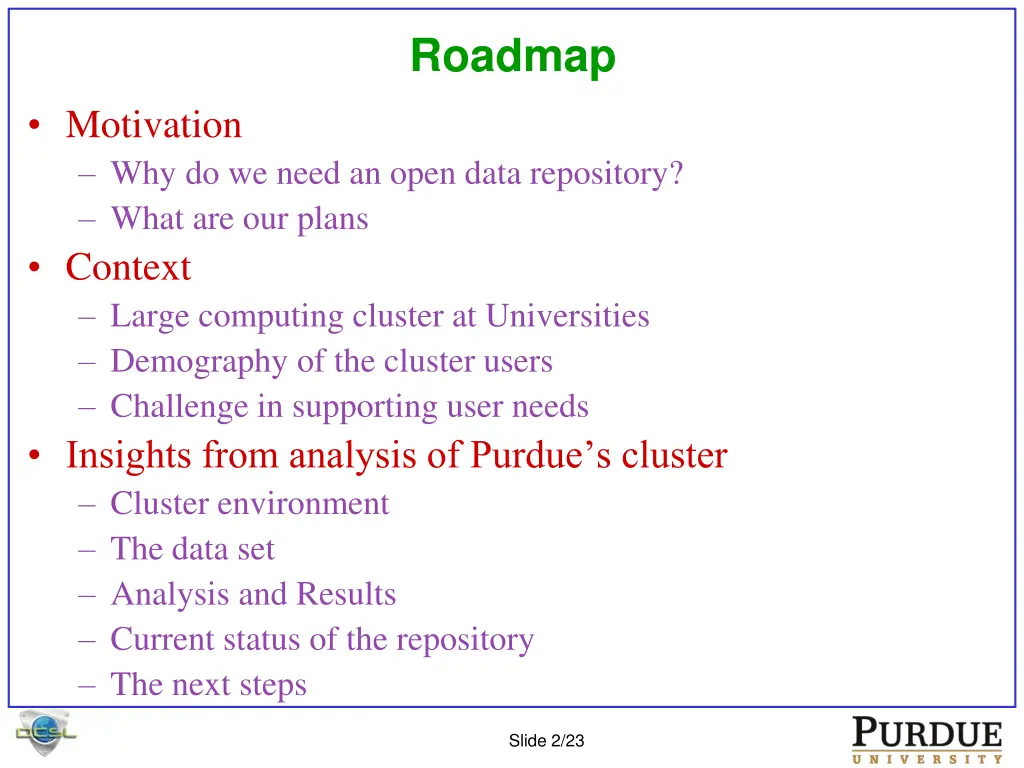 roadmap