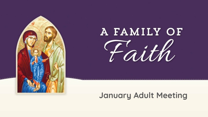 january adult meeting
