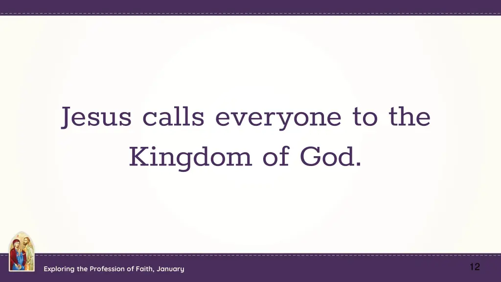 jesus calls everyone to the kingdom of god