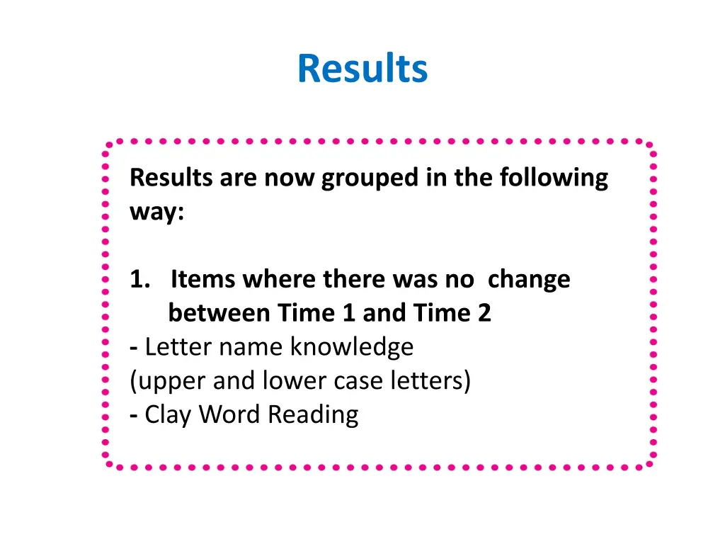 results 2