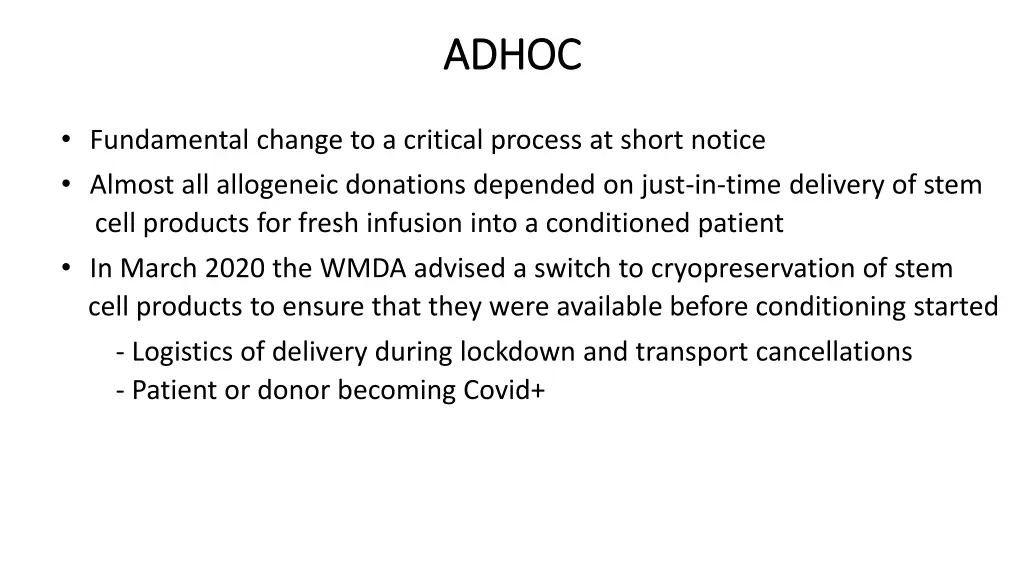 adhoc adhoc 2