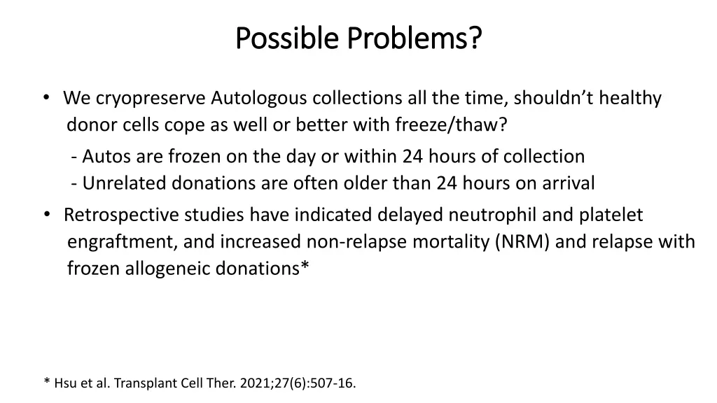 possible problems possible problems 2