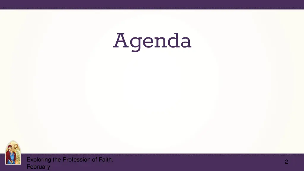 agenda