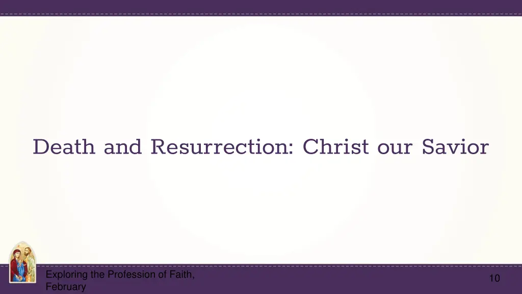 death and resurrection christ our savior