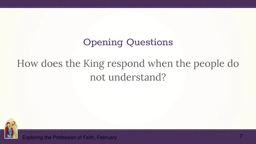 opening questions 3