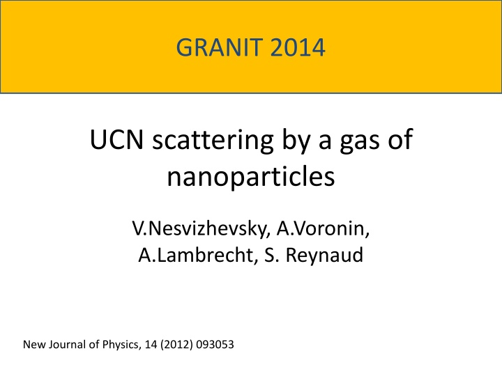 granit 2014