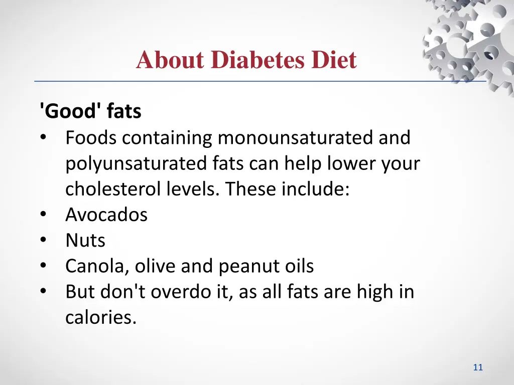 about diabetes diet 5
