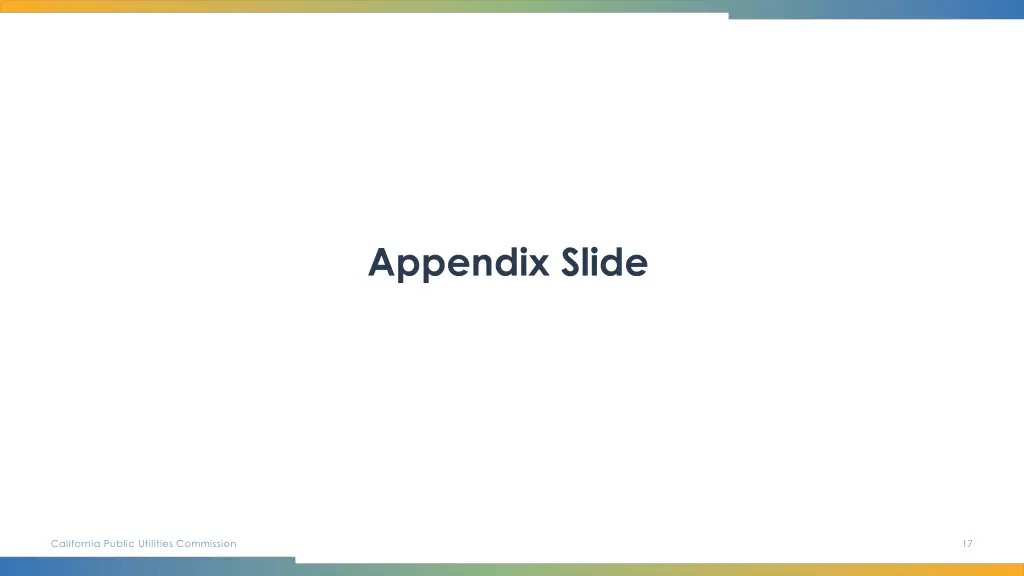 appendix slide