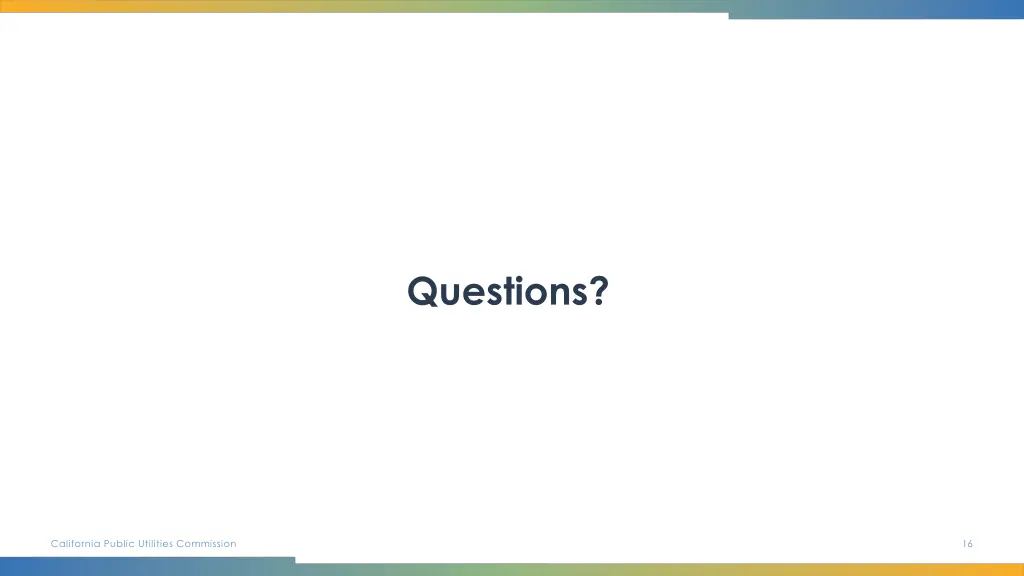 questions